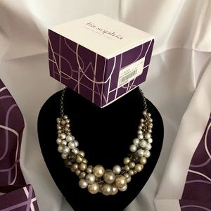 LiaSophia Jody’sBaubles 18-21”Necklace-Gl/Re beads